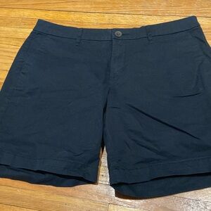 Black Bermuda shorts